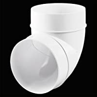 Unión en Codo 90º Vents PVC para Extractor de aire-Tubo flexible (150mm)